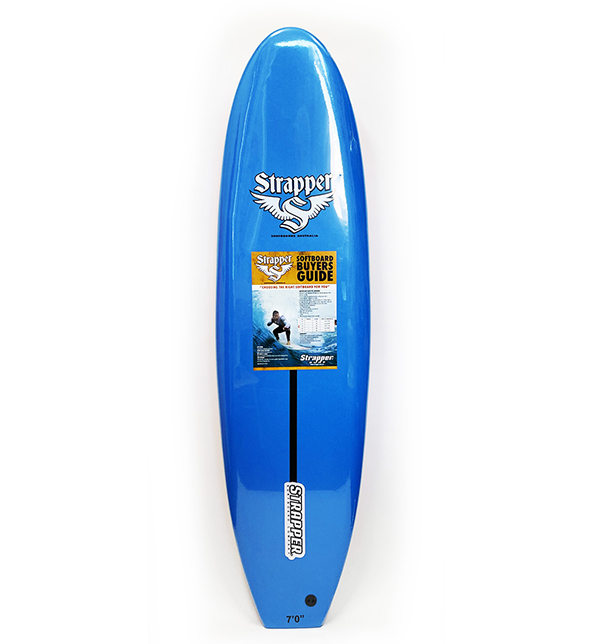 strapper foam surfboard