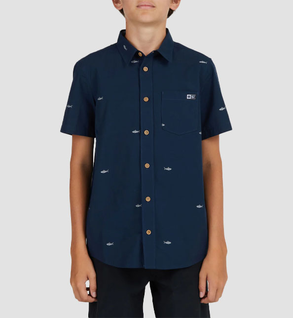 Bruce Ss Boys Woven