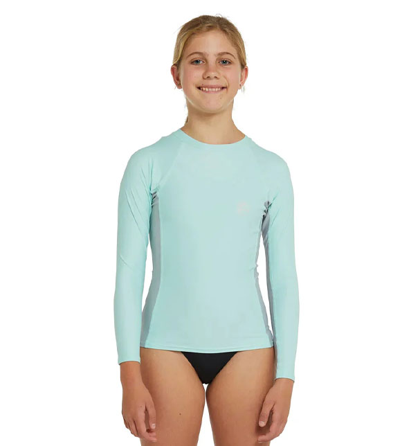 Girls Classic Uv Ls Rash