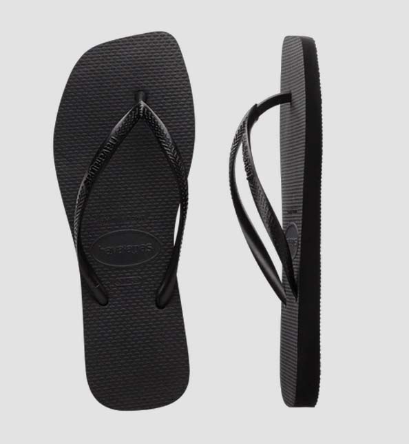 Slim Square Solid Black
