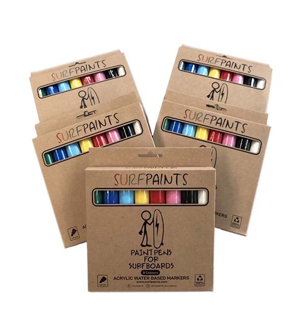 Surfpaints Pens 8 Pack
