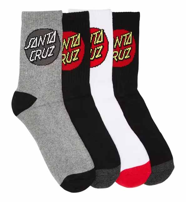 Classic Dot Socks 4 Pack