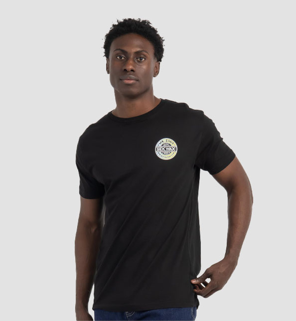 Fade Blue Green Blend Tee