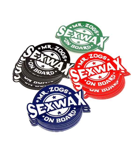 Sexwax on Board Sticker